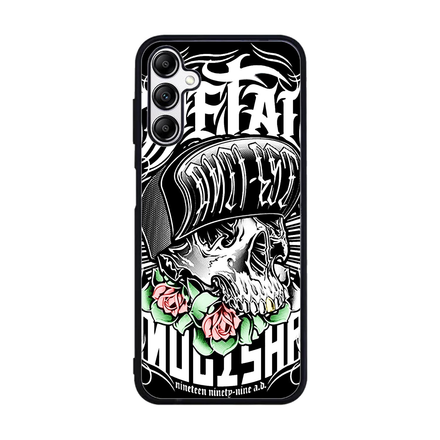 New Metal Mulisha Rose Of Skull Case Samsung Galaxy A15 BC1894