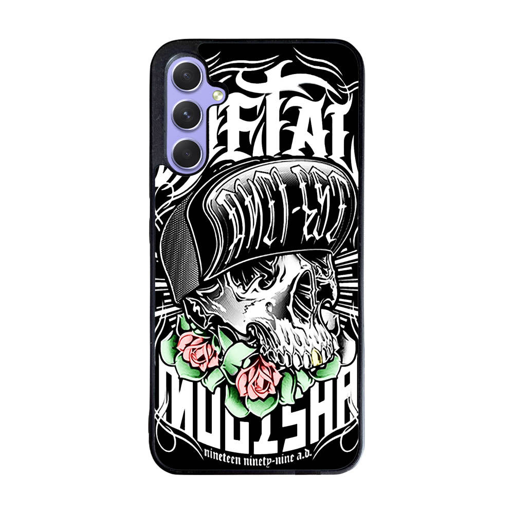 New Metal Mulisha Rose Of Skull Case Samsung Galaxy A35 5G BC1894
