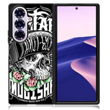 New Metal Mulisha Rose Of Skull Samsung Galaxy Z Fold 7 5G Case BC1894