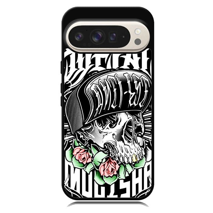 New Metal Mulisha Rose Of Skull Google Pixel 10 Pro XL Case BC1894