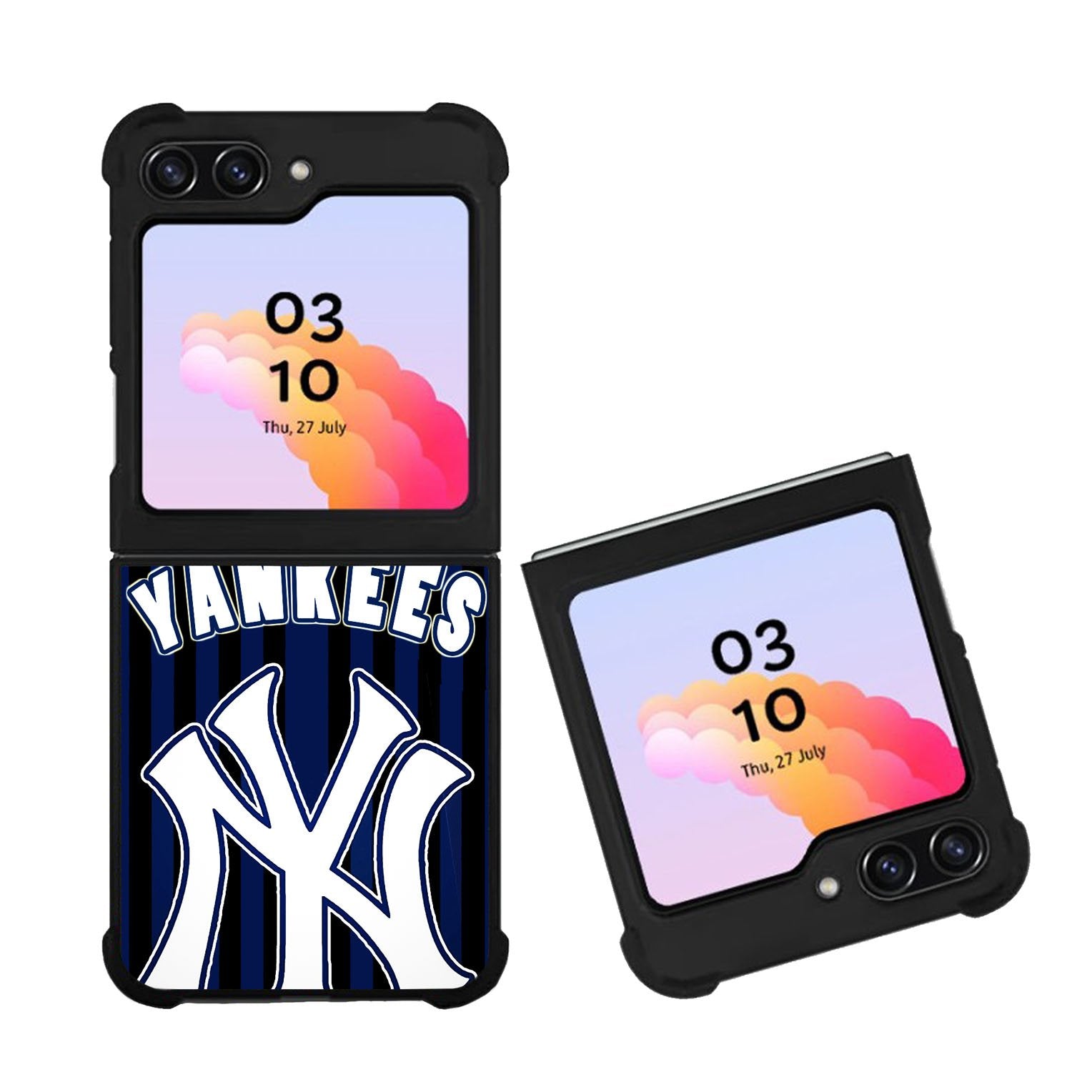 MLB New York Yankees Team Logo NY Yankees Case Samsung Galaxy Z Flip 5 5G BC1895