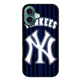 MLB New York Yankees Team Logo NY Yankees Case iPhone 16 Plus BC1895