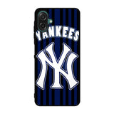 MLB New York Yankees Team Logo NY Yankees Case Samsung Galaxy A07 BC1895
