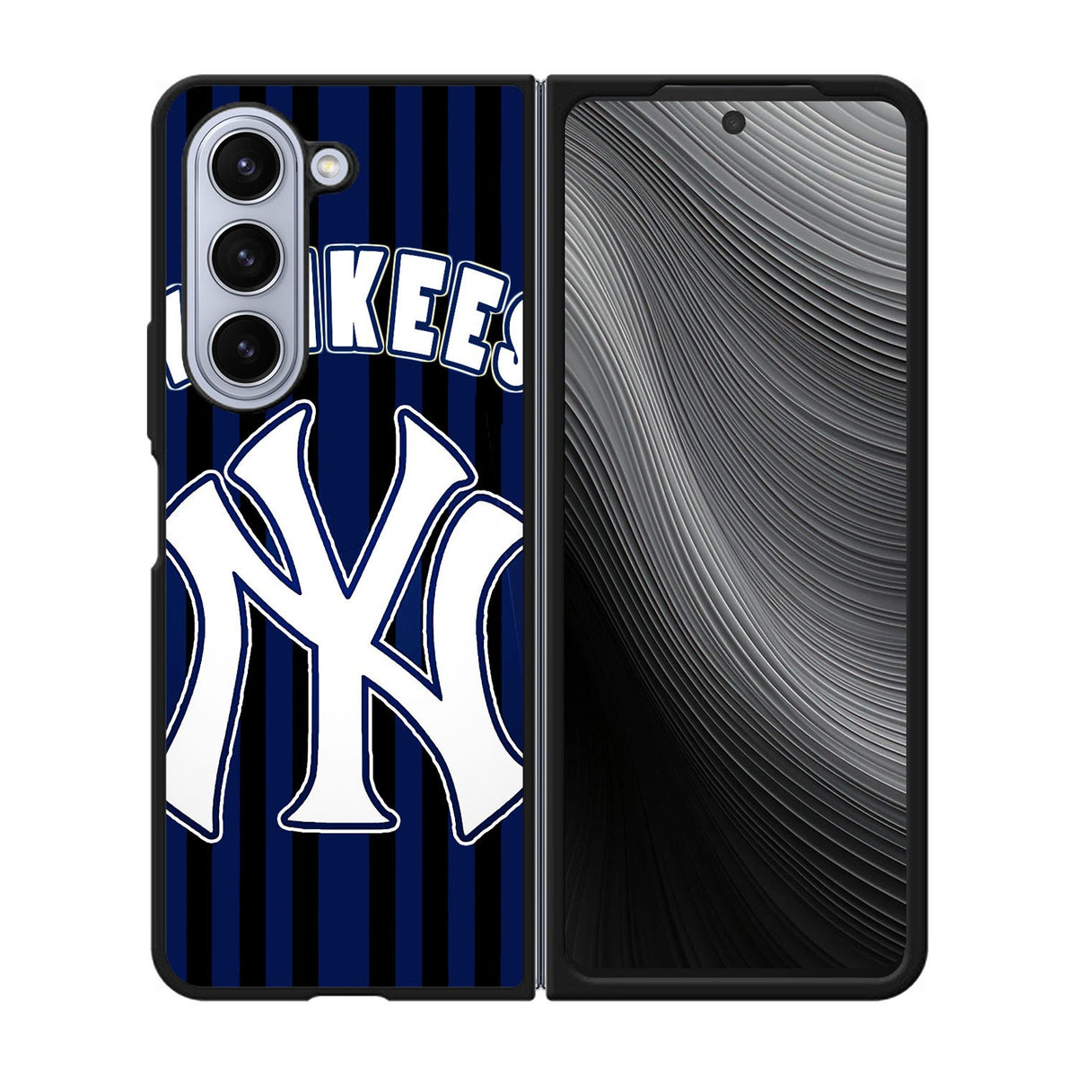 MLB New York Yankees Team Logo NY Yankees Case Samsung Galaxy z Fold 5 5G BC1895