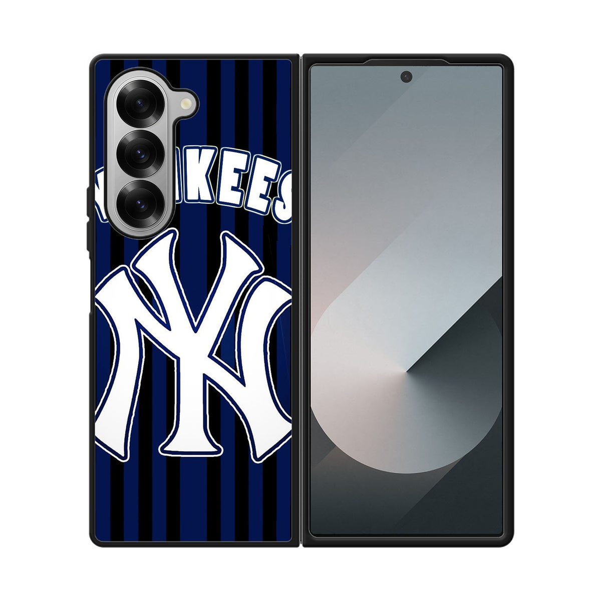 MLB New York Yankees Team Logo NY Yankees Case Samsung Galaxy Z Fold 6 5G BC1895