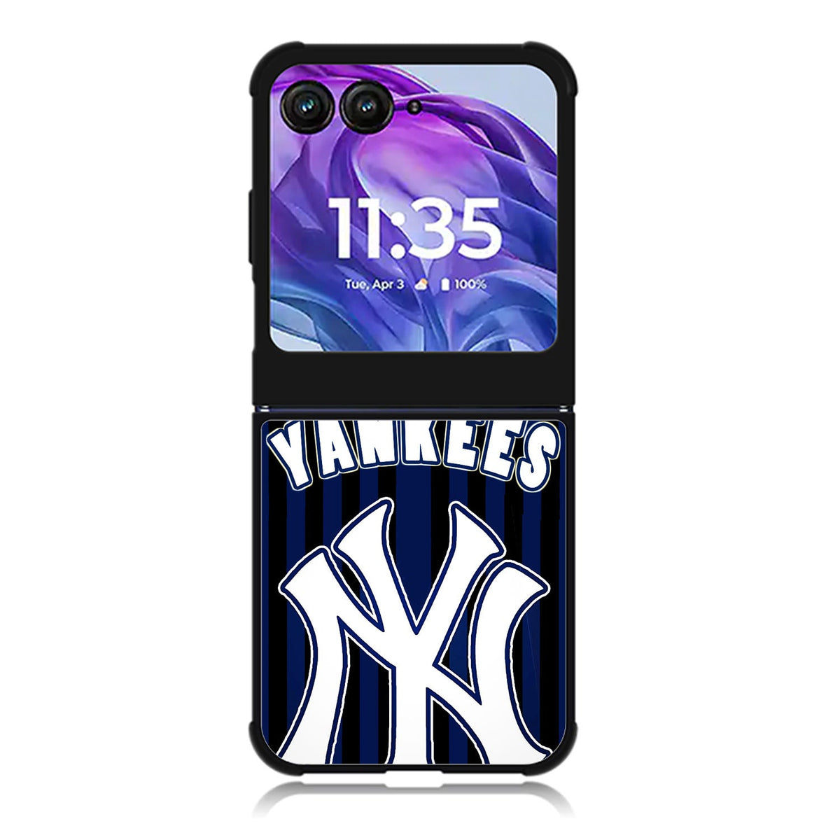 MLB New York Yankees Team Logo NY Yankees Motorola Moto Razr 2024 , Moto Razr 50 Case FE1895