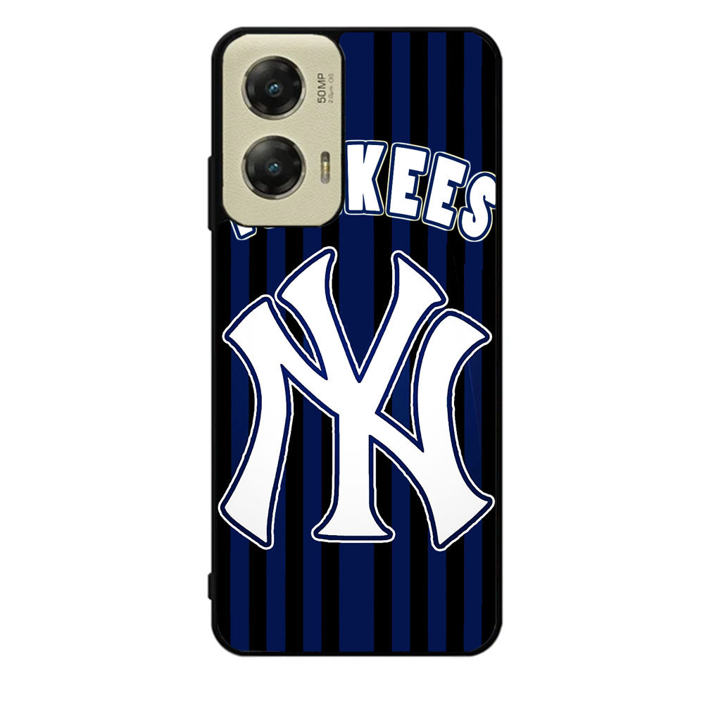 MLB New York Yankees Team Logo NY Yankees Case Motorola Moto G Stylus 2024 5G BC1895