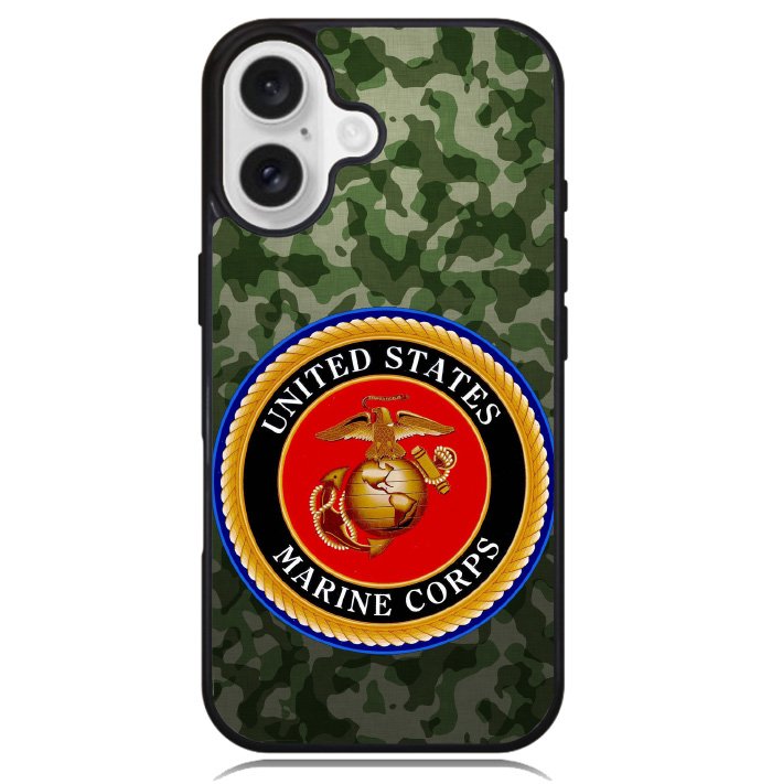 US Marine Corps USMC Case iPhone 16 BC1896