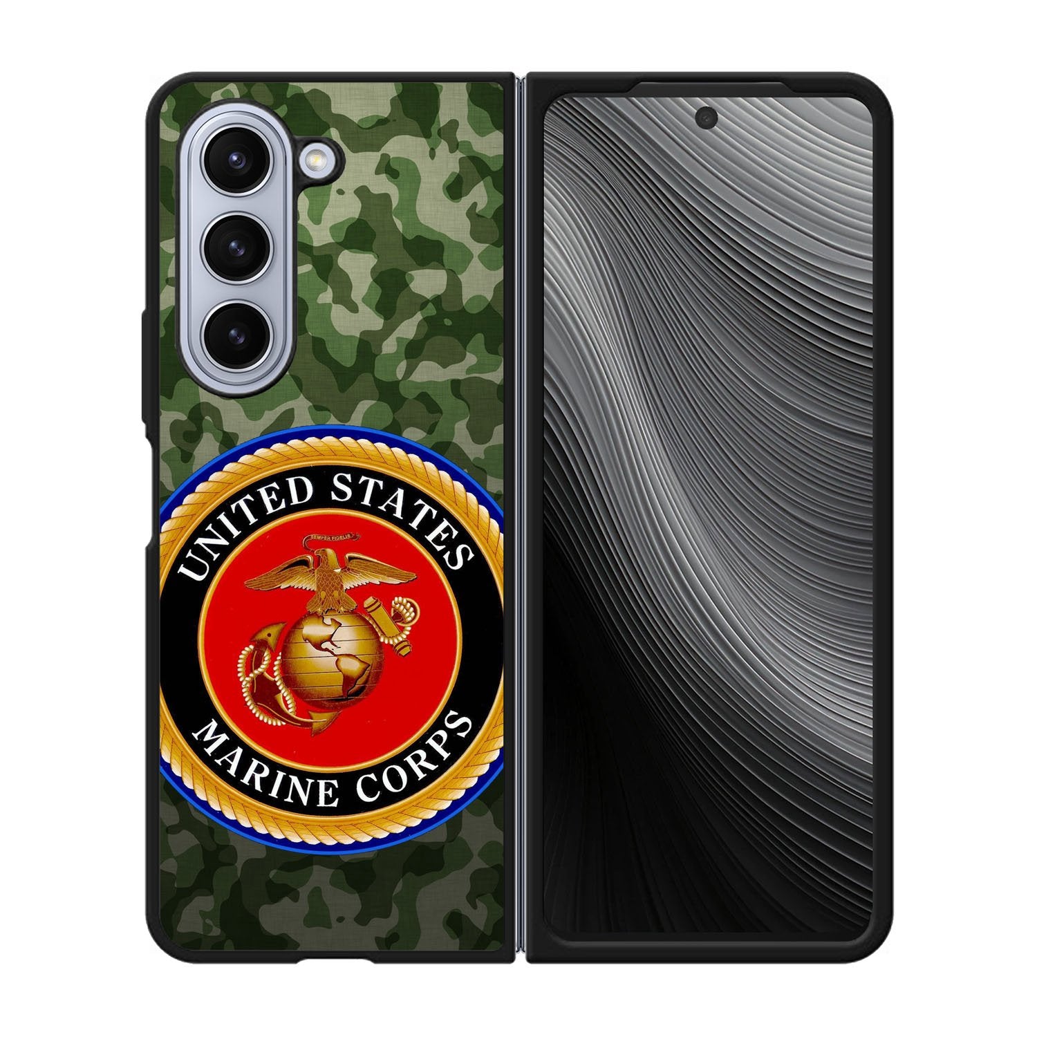 US Marine Corps USMC Case Samsung Galaxy z Fold 5 5G BC1896
