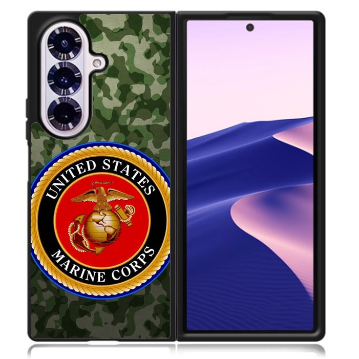 US Marine Corps USMC Samsung Galaxy Z Fold 7 5G Case BC1896