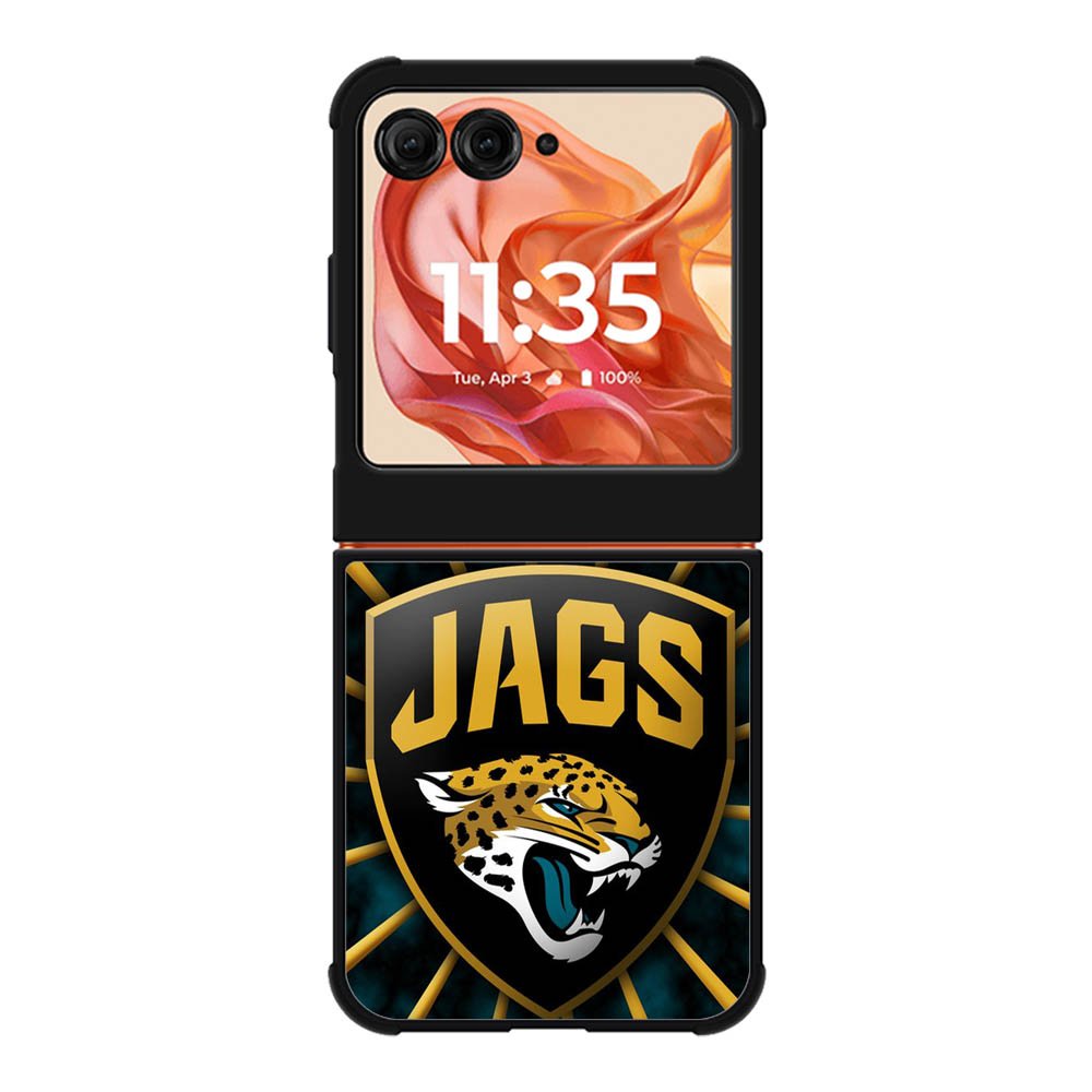 Jacksonville Jaguars Motorola Moto Razr 2025/2024 , Moto Razr 60/50 Case BC1898