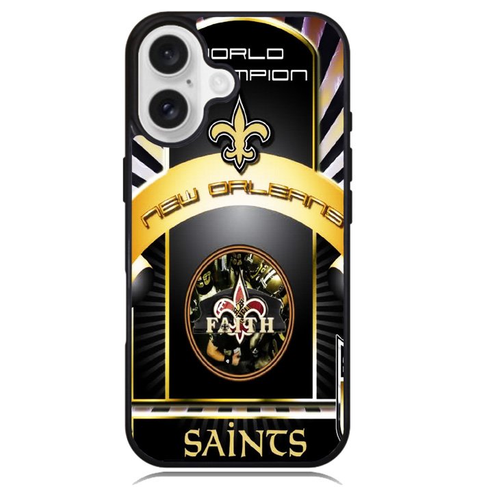 New Orleans Saints NFL Worl Champion Case iPhone 16 BC1904