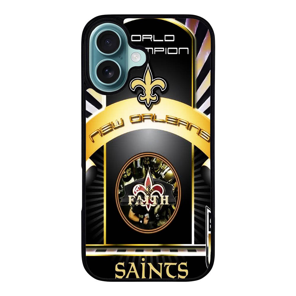 New Orleans Saints NFL Worl Champion Case iPhone 16 Plus BC1904