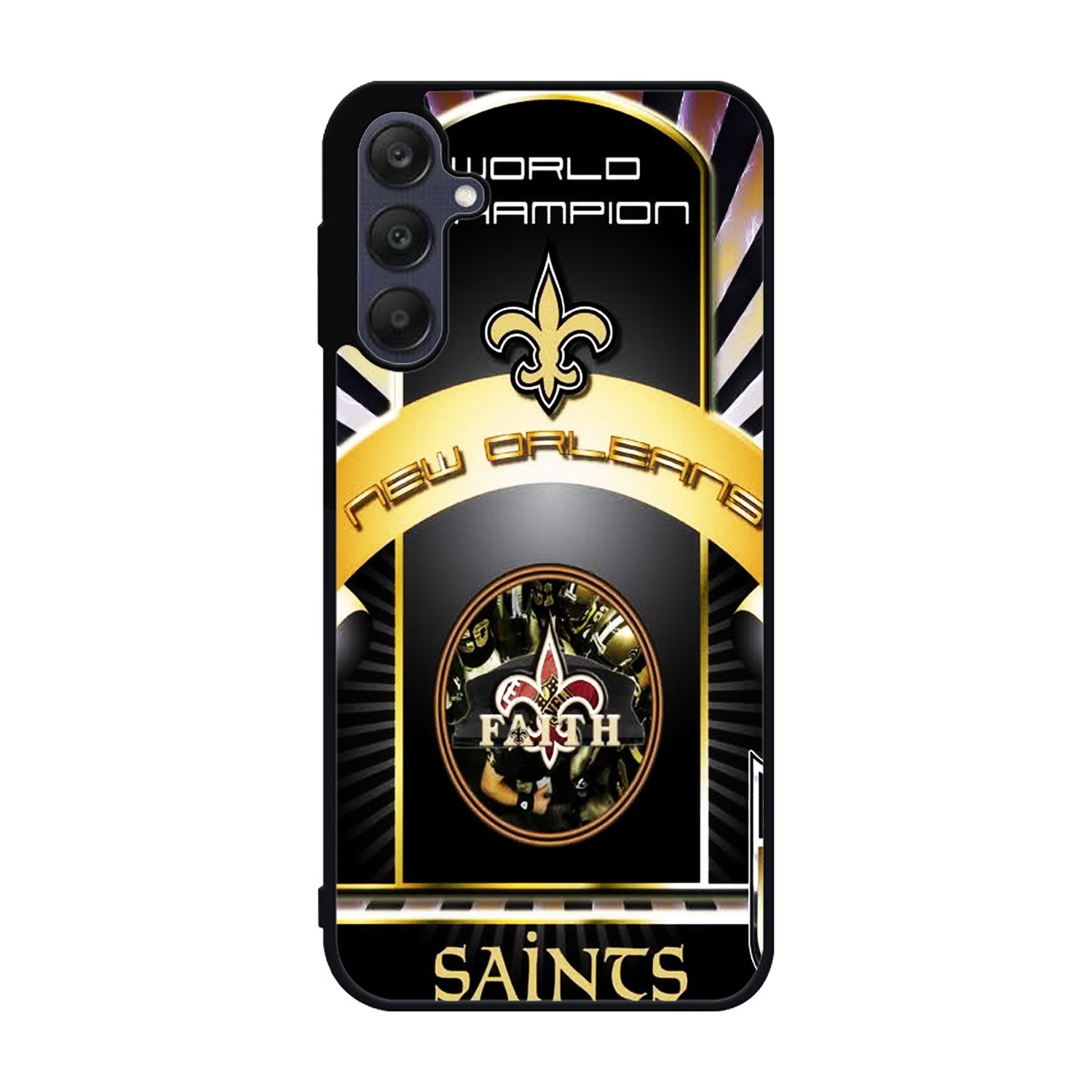 New Orleans Saints NFL Worl Champion Samsung Galaxy A25 5G Case BC1904
