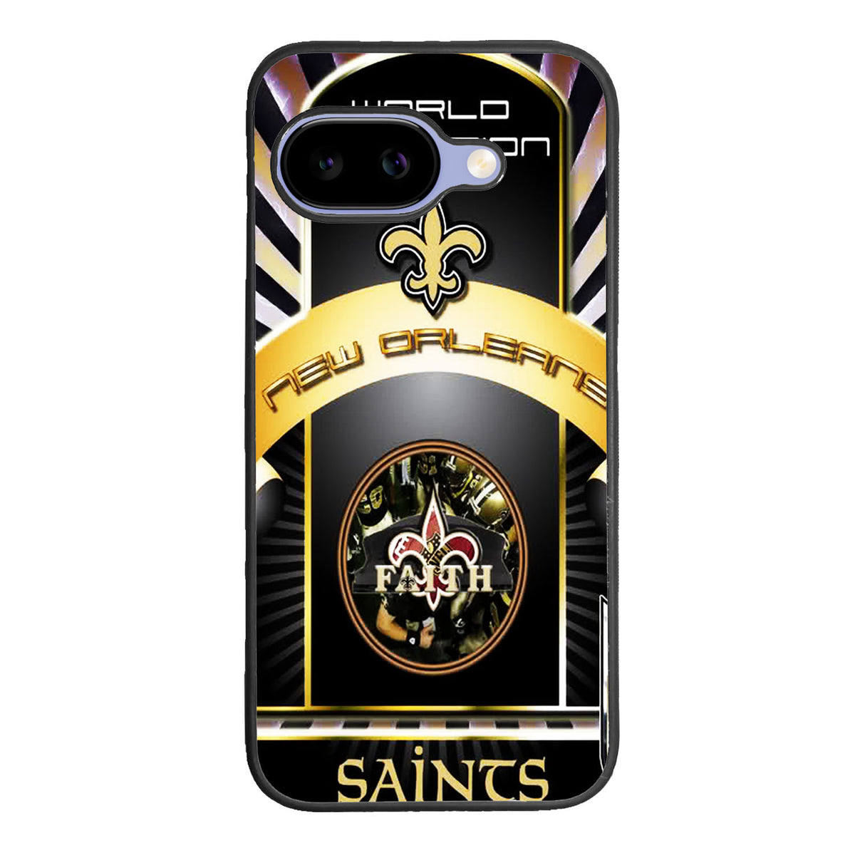 New Orleans Saints NFL Worl Champion Case Google Pixel 9A BC1904