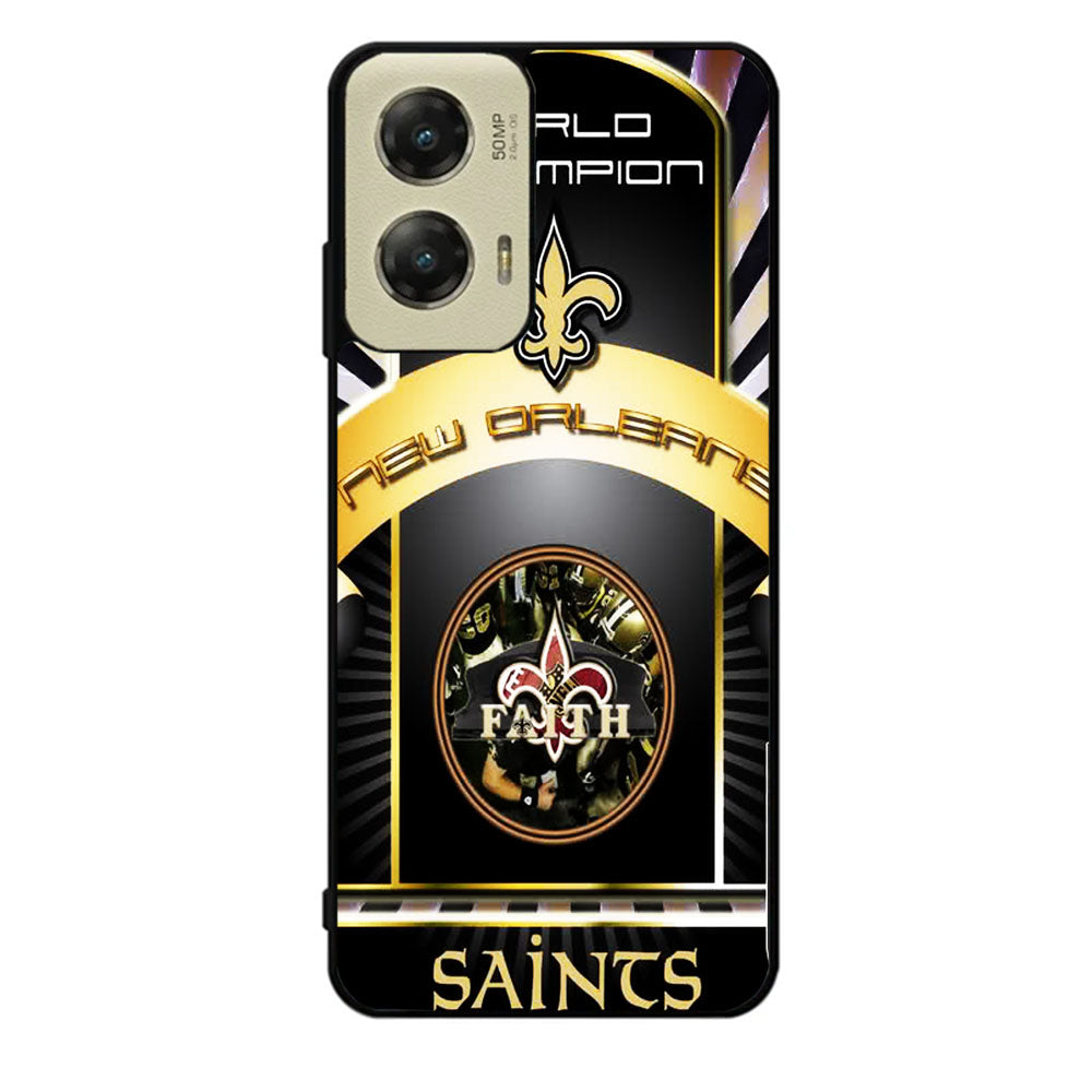 New Orleans Saints NFL Worl Champion Case Motorola Moto G Stylus 2024 5G BC1904