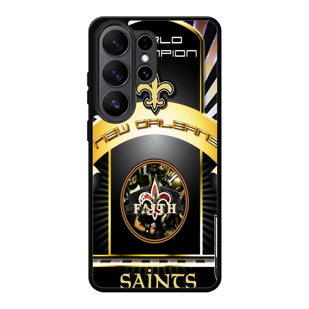 New Orleans Saints NFL Worl Champion Samsung Galaxy S26 Ultra Case BC1904