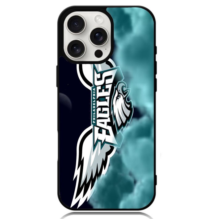 Philadelphia Eagles NFL Team Wing Logo Case iPhone 16 Pro BC1905