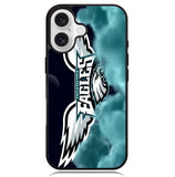 Philadelphia Eagles NFL Team Wing Logo Case iPhone 16 BC1905