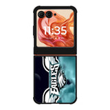 Philadelphia Eagles NFL Team Wing Logo Motorola Moto Razr 2025/2024 , Moto Razr 60/50 Case BC1905