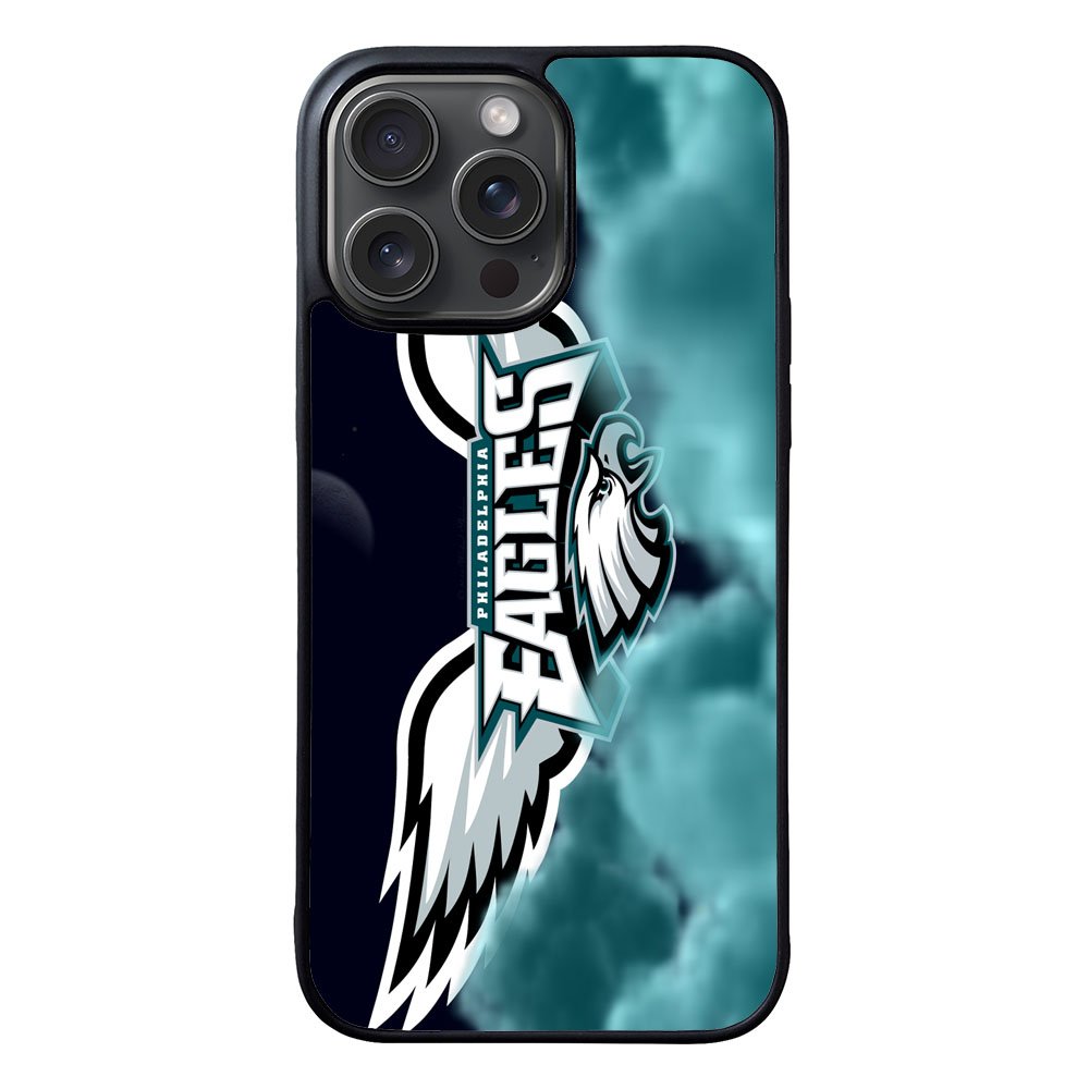Philadelphia Eagles NFL Team Wing Logo Case iPhone 15 Pro Max BC1905