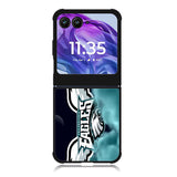 Philadelphia Eagles NFL Team Wing Logo Motorola Moto Razr 2024 , Moto Razr 50 Case FE1905