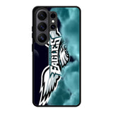 Philadelphia Eagles NFL Team Wing Logo Samsung Galaxy S26 Ultra Case BC1905
