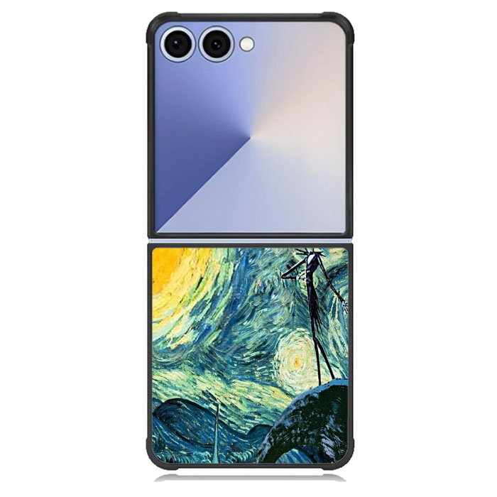 Nightmare Before Christmas Jack Van Gogh Samsung Galaxy Z Flip 7 Case BC1923