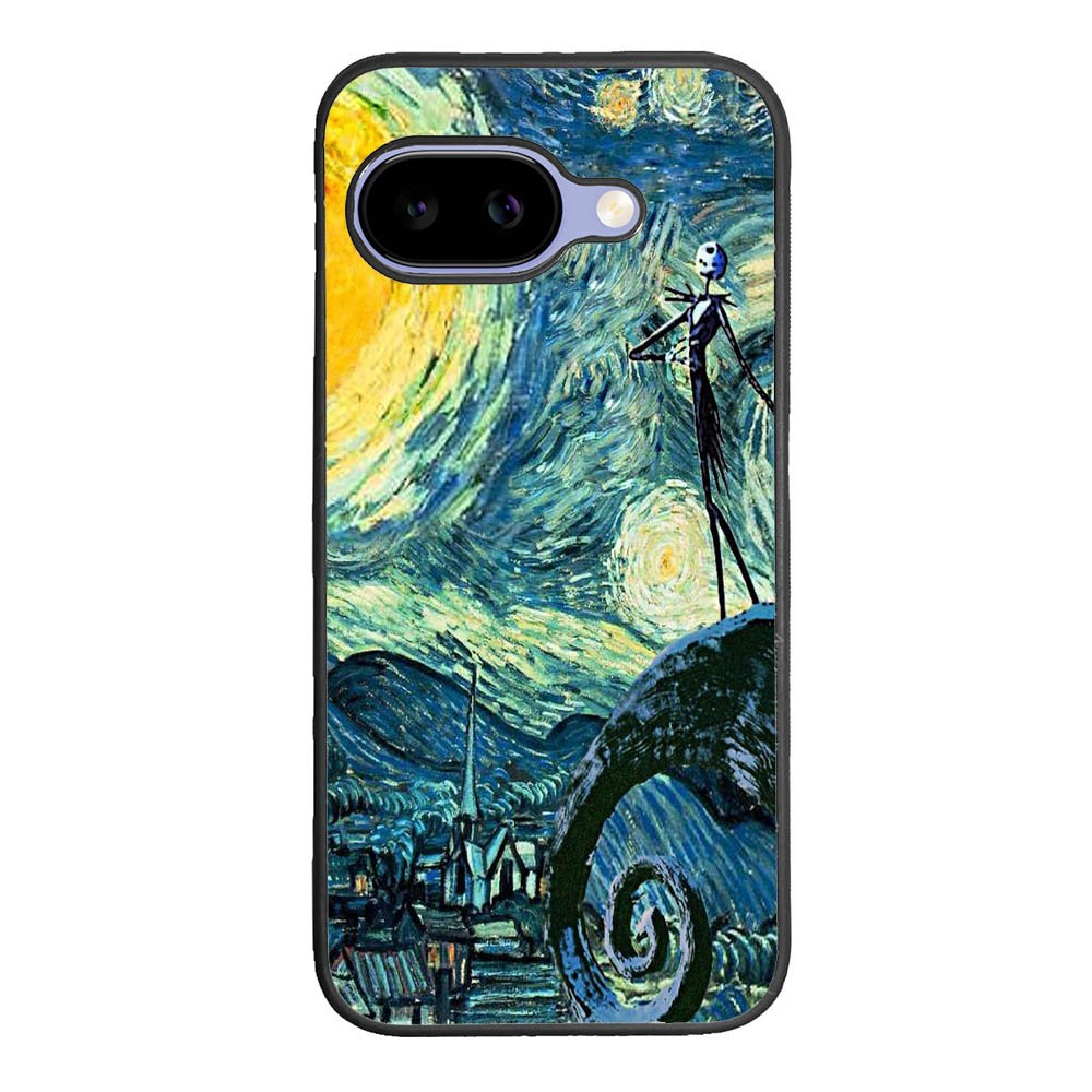 Nightmare Before Christmas Jack Van Gogh Google Pixel 10A Case BC1923
