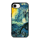 Nightmare Before Christmas Jack Van Gogh iPhone 16e Case BC1923