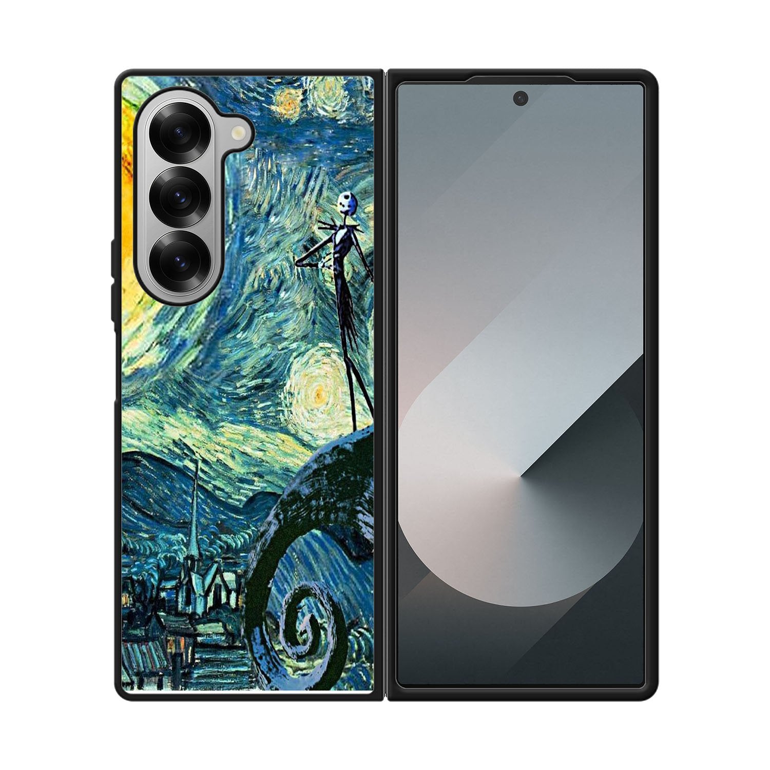 Nightmare Before Christmas Jack Van Gogh Case Samsung Galaxy Z Fold 6 5G BC1923