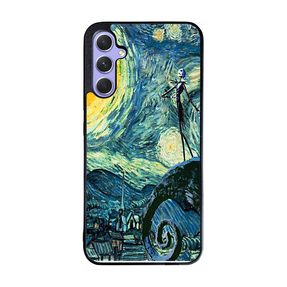 Nightmare Before Christmas Jack Van Gogh Case Samsung Galaxy A55 5G BC1923