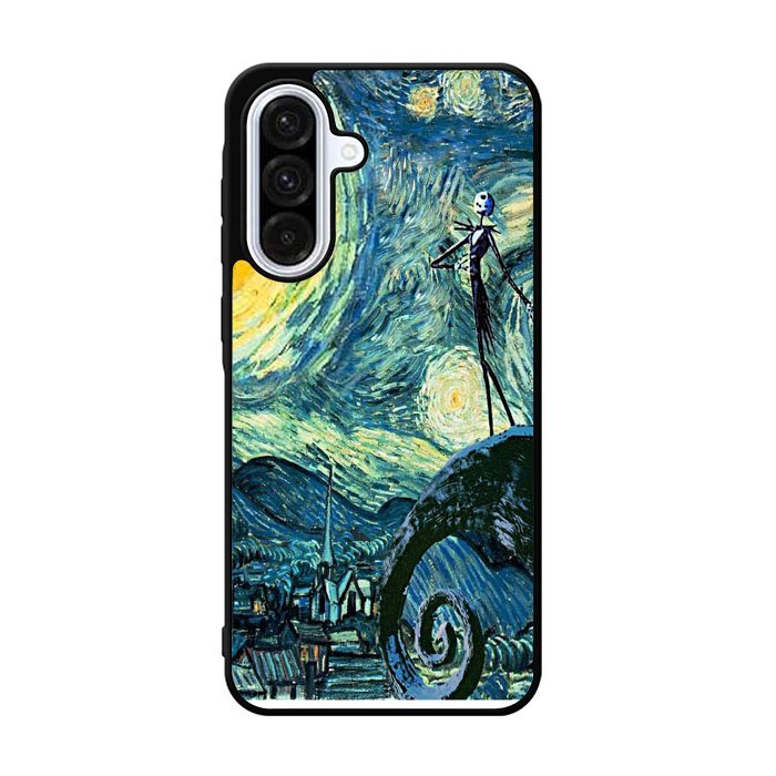 Nightmare Before Christmas Jack Van Gogh Samsung Galaxy A36 Case BC1923