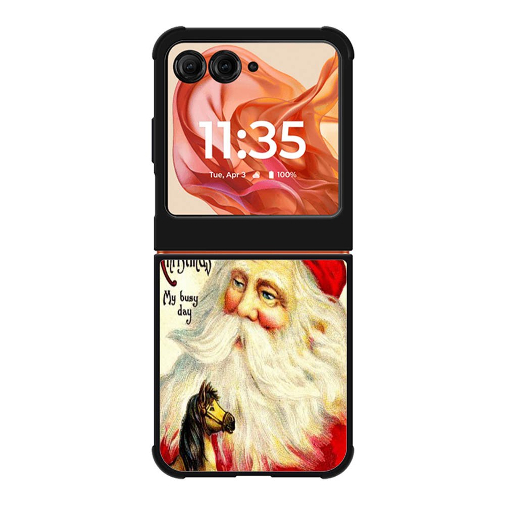 Merry Christmas My Busy Day Motorola Moto Razr 2025/2024 , Moto Razr 60/50 Case BC1924