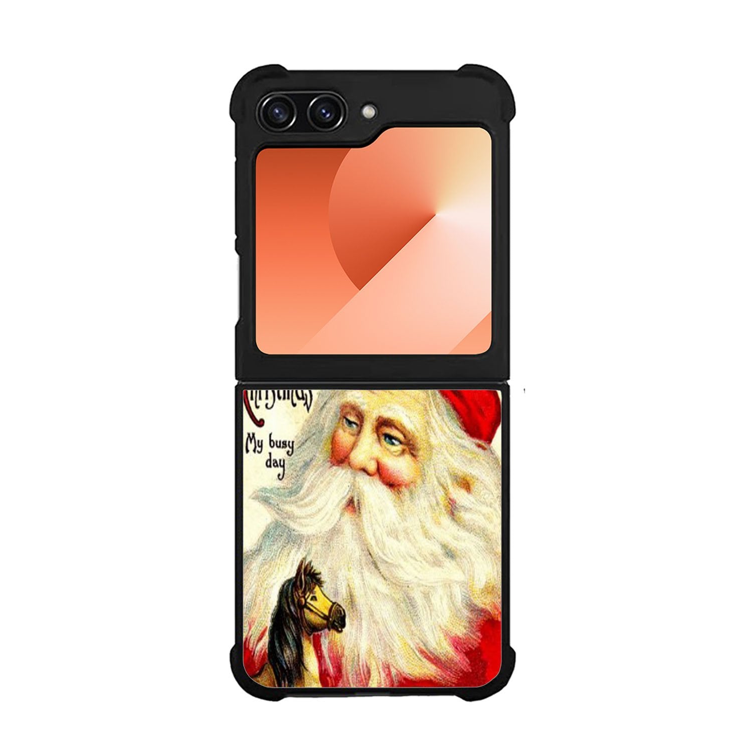 Merry Christmas My Busy Day Case Samsung Galaxy Z Flip 6 5G BC1924