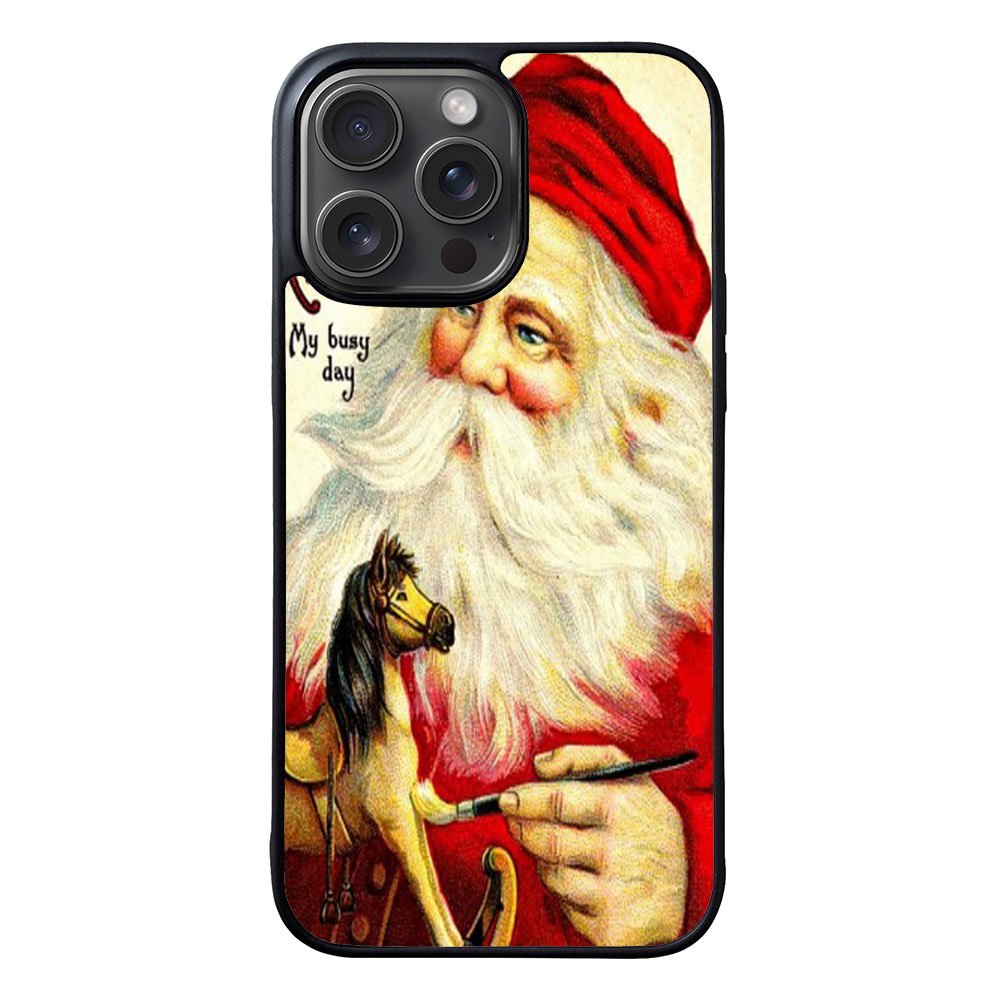 Merry Christmas My Busy Day Case iPhone 15 Pro BC1924