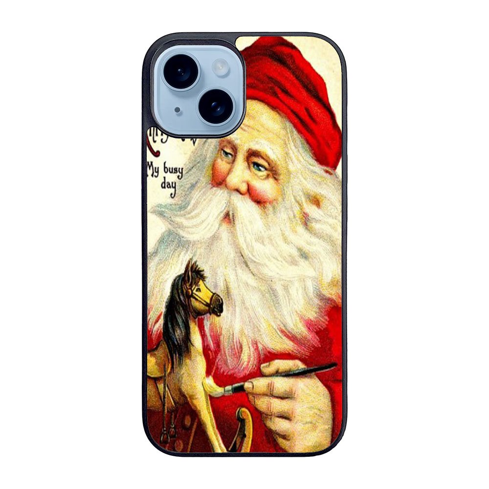 Merry Christmas My Busy Day Case iPhone 15 BC1924