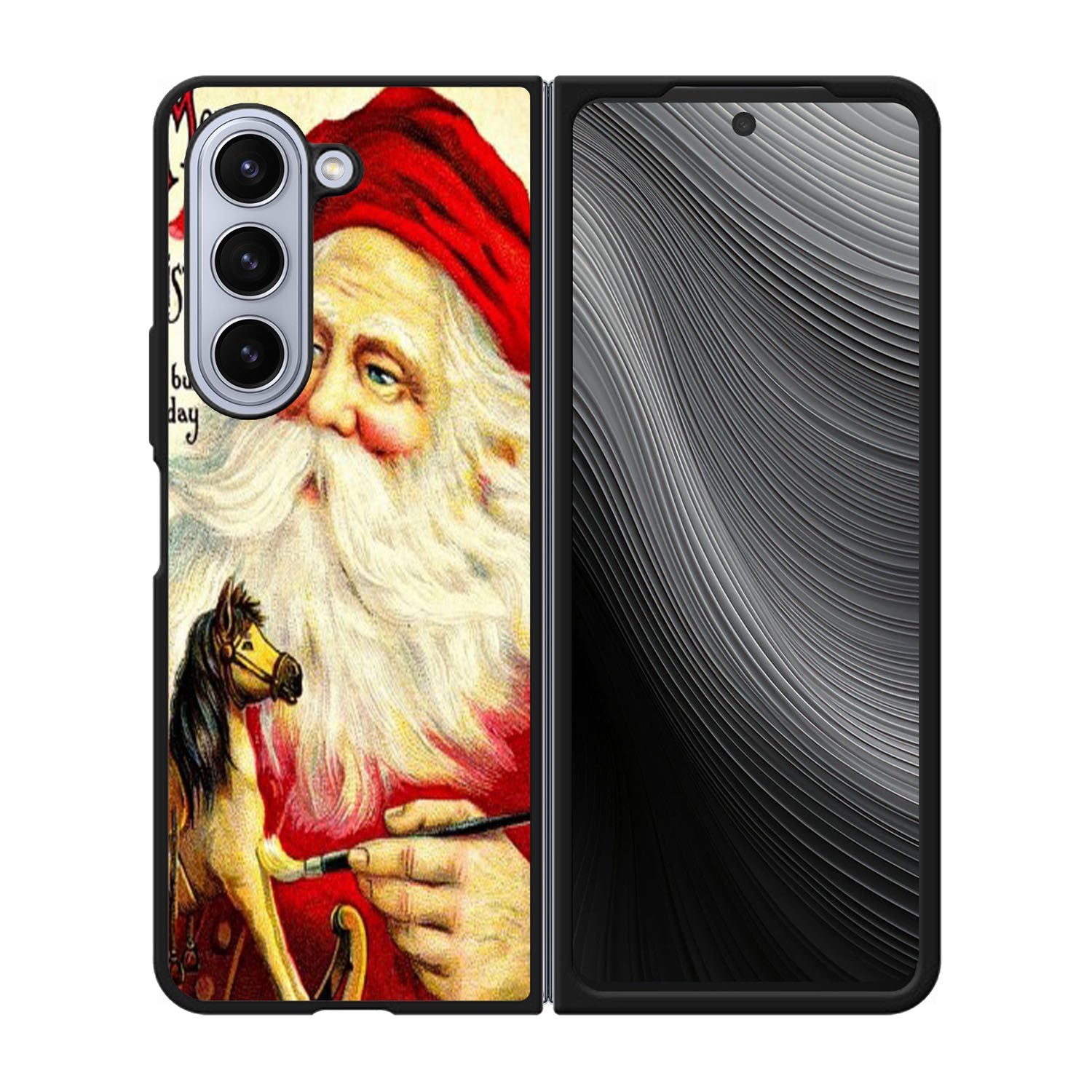 Merry Christmas My Busy Day Case Samsung Galaxy z Fold 5 5G BC1924