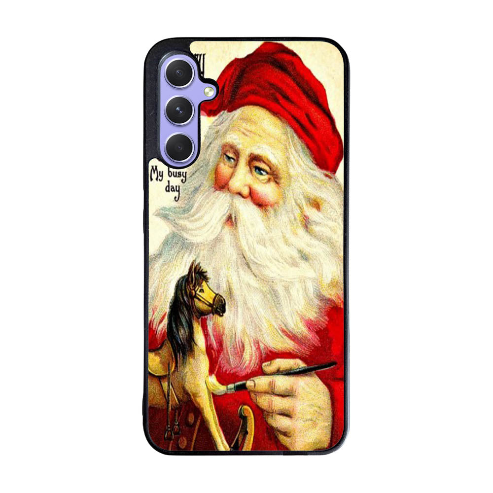 Merry Christmas My Busy Day Case Samsung Galaxy A35 5G BC1924