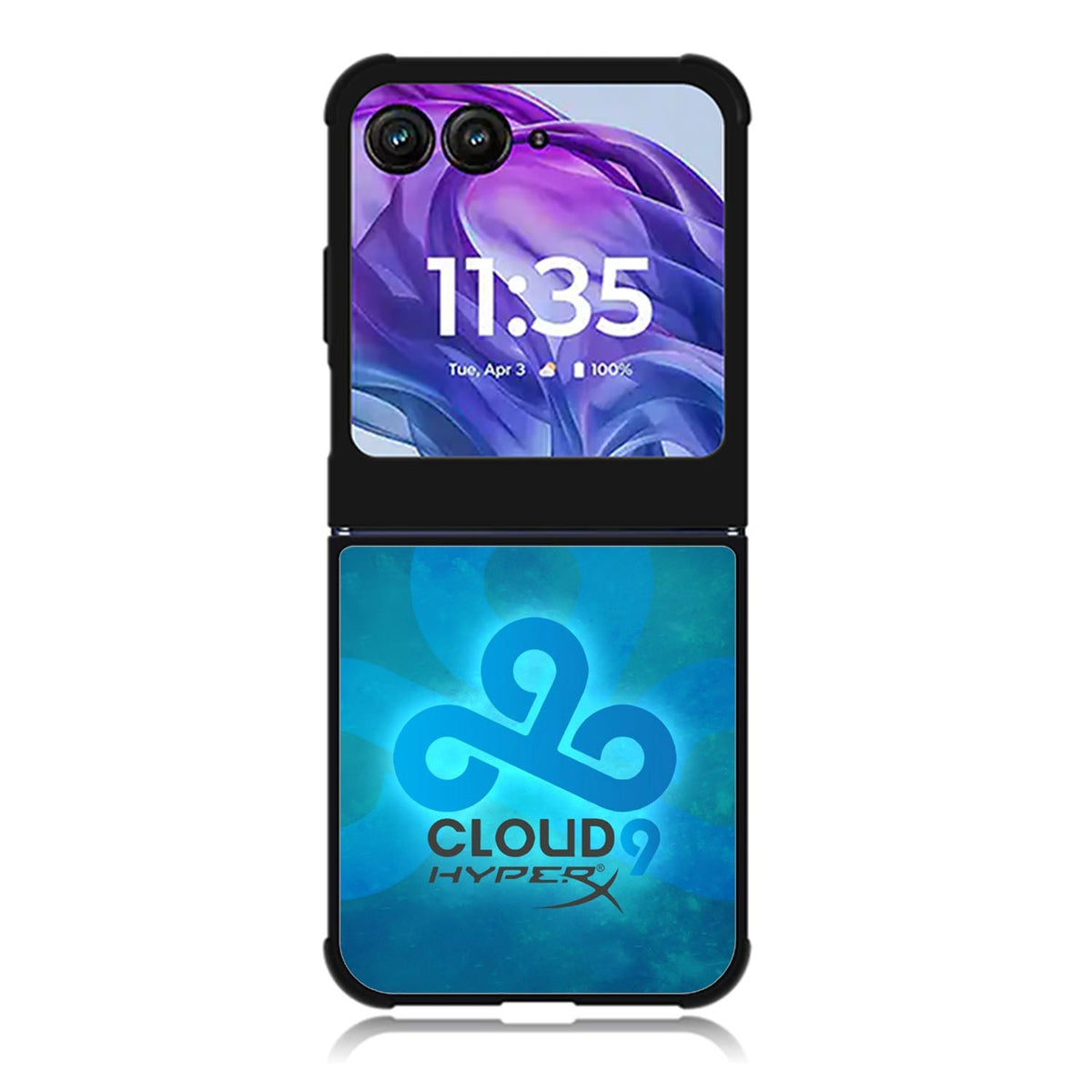 Cloud 9 HyperX Team Logo Motorola Moto Razr 2024 , Moto Razr 50 Case FE1927
