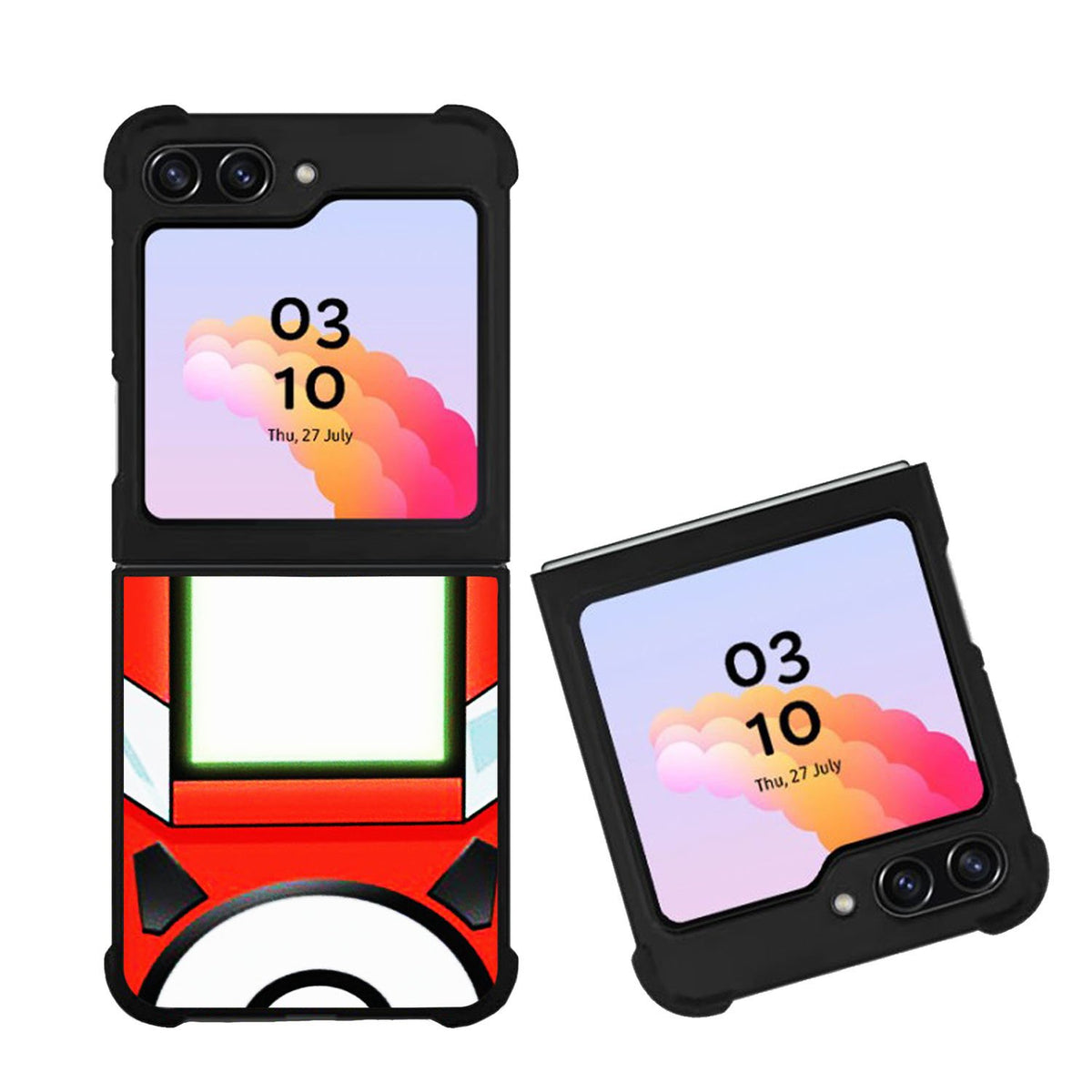 Digimon Fusion Loader Red Case Samsung Galaxy Z Flip 5 5G BC1929