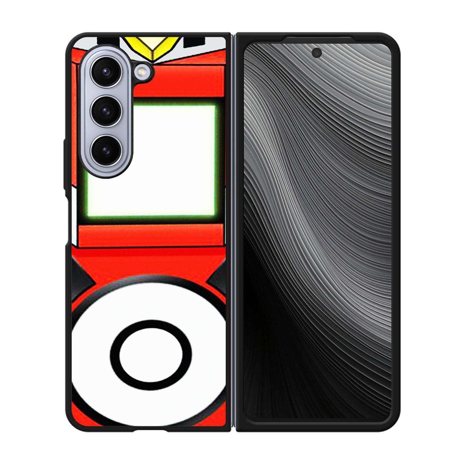 Digimon Fusion Loader Red Case Samsung Galaxy z Fold 5 5G BC1929