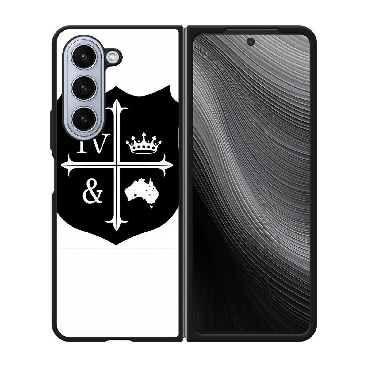 For King And Country Logo Case Samsung Galaxy z Fold 5 5G BC1930