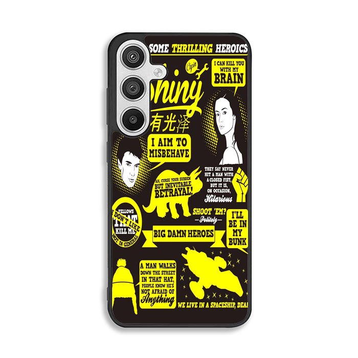 Firefly Serenity Collage Quotes Samsung Galaxy A26 5G Case BC1931