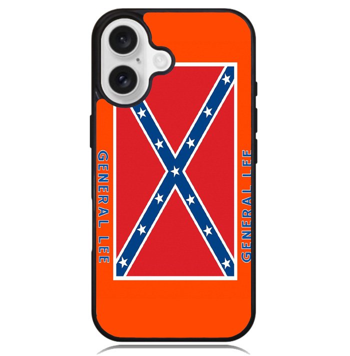 General Lee Roof Logo The Dukes of Hazzard Case iPhone 16 BC1932
