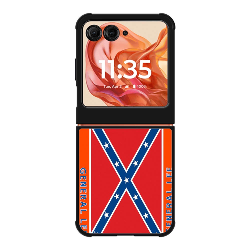 General Lee Roof Logo The Dukes of Hazzard Motorola Moto Razr 2025/2024 , Moto Razr 60/50 Case BC1932