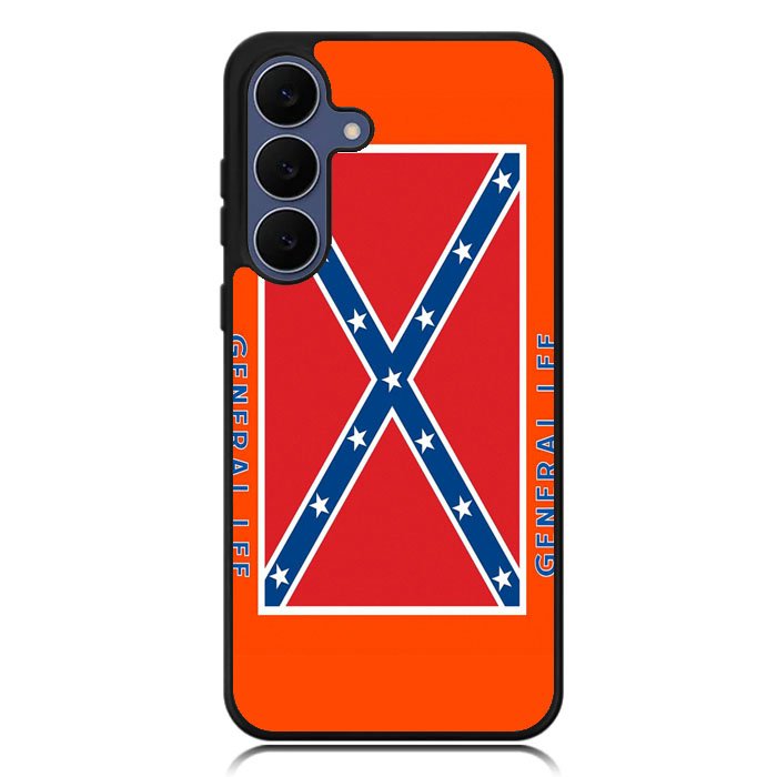 General Lee Roof Logo The Dukes of Hazzard Samsung Galaxy S25 FE Case BC1932
