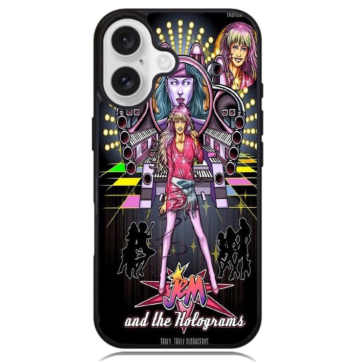 Jem and The Holograms Case iPhone 16 BC1914