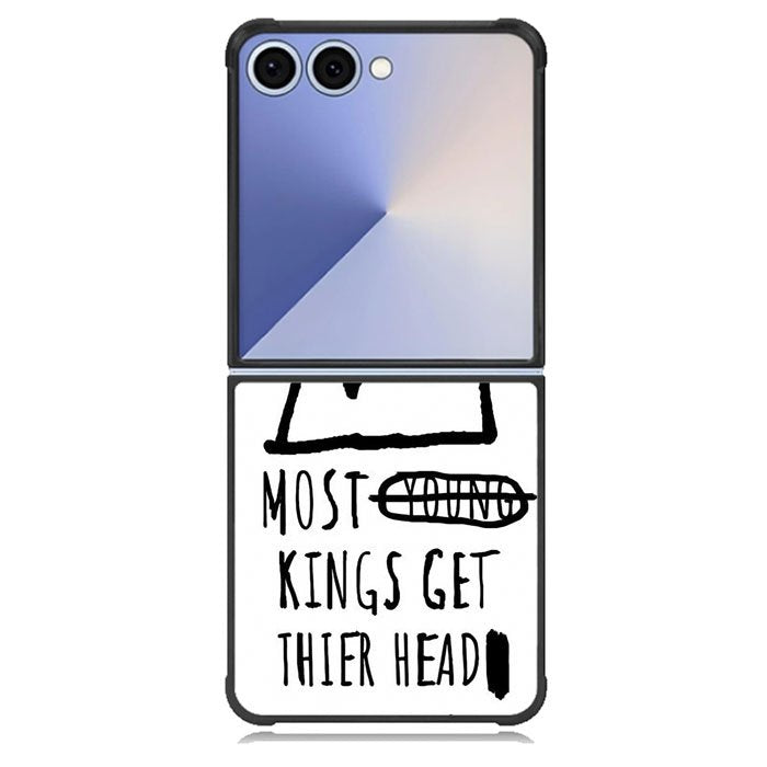 Jean-Michel Basquiat Quotes Samsung Galaxy Z Flip 7 Case BC1933