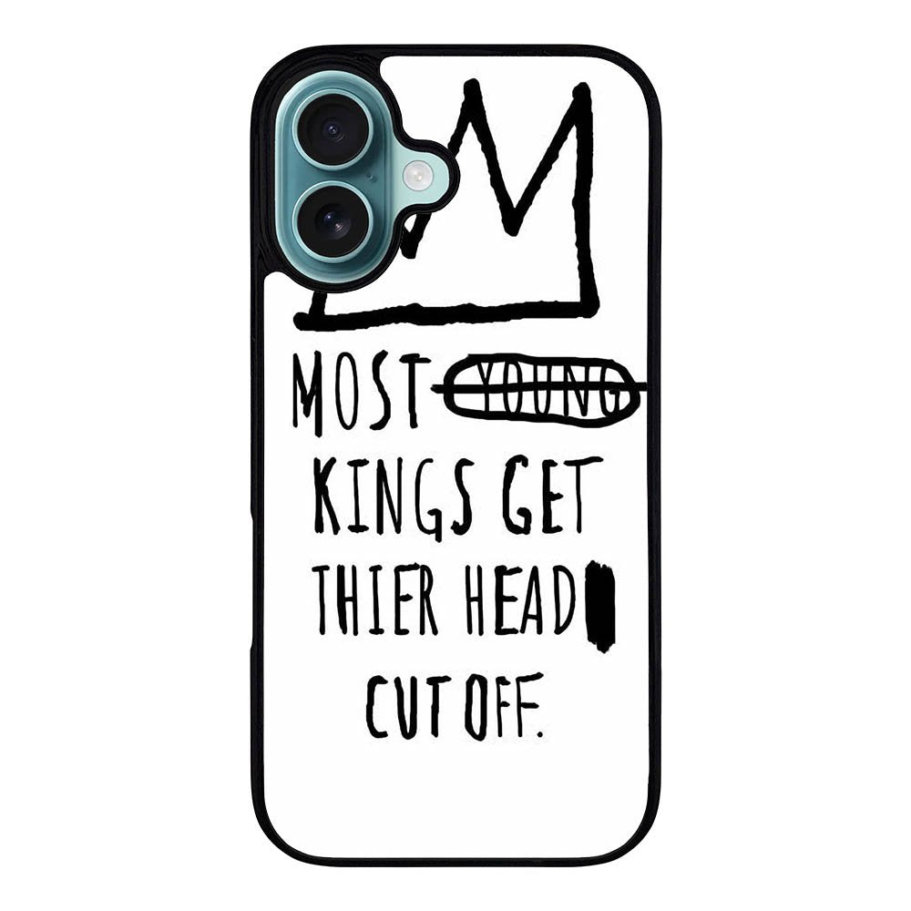 Jean-Michel Basquiat Quotes Case iPhone 16 Plus BC1933